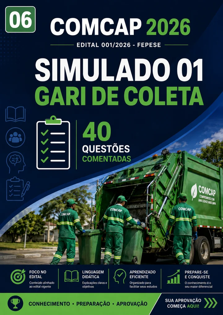 Simulado 01 — Gari de Coleta