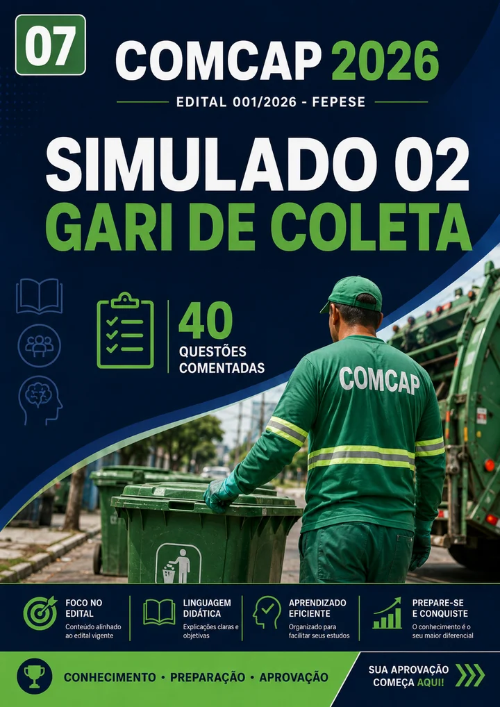 Simulado 02 — Gari de Coleta