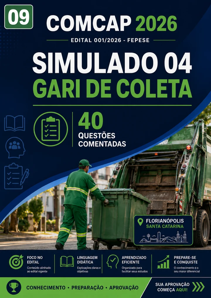 Simulado 04 — Gari de Coleta