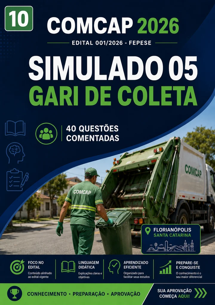 Simulado 05 — Gari de Coleta