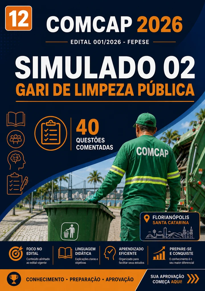 Simulado 02 — Gari de Limpeza Pública