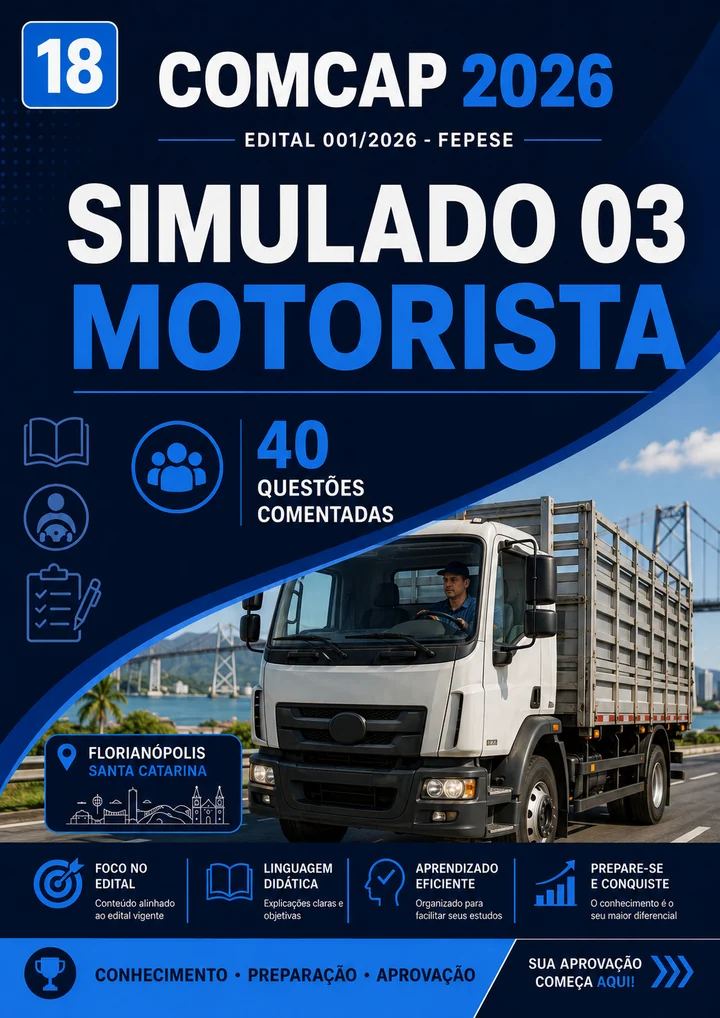 Simulado 03 — Motorista